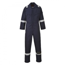 Portwest Lángálló, antisztatikus overál, 350g FR50 Navy 6XL méret munkaruha