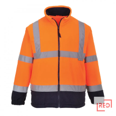 Portwest Láthatósági kontraszt polár Orange/Navy XL