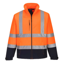 Portwest Láthatósági kontraszt Softshell (3L) Orange/Navy XL láthatósági ruházat