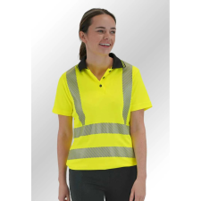 Portwest LW72 PRO Női jól láthatósági pólóing (sárga/fekete, XXL) láthatósági ruházat