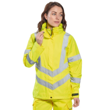Portwest LW74 Női jól láthatósági téli kabát (sárga, XL) láthatósági ruházat