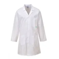 Portwest M852 - Antimikrobiális laborköpeny Fehér