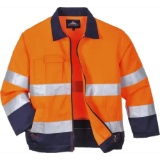 Portwest Madrid Hi-Vis kabát Orange/Navy S