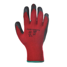 Portwest Mártott latex kesztyű (piros*, XXL)