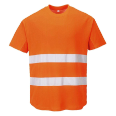 Portwest Mesh fényvisszaverő biztonsági póló-C394 XL narancs