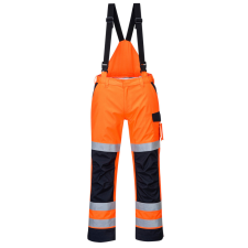 Portwest Modaflame Rain Multi Norm Arc nadrág Orange/Navy XXXL munkaruha