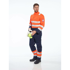 Portwest Modaflame RIS Védőoverall Navy/Orange PORTWEST-MV29 XL Orange