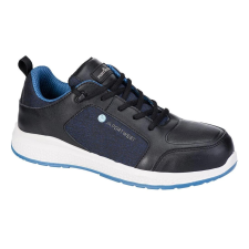 Portwest Munkavédelmi cipő PORTWEST - Eco Composite Trainer S3S fekete 42-es munkavédelmi cipő