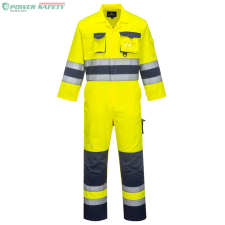 Portwest Nantes Hi-Vis overál - Sárga/Navy láthatósági ruházat