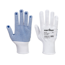 Portwest Nylon PVC pontozott kesztyű