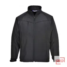 Portwest Oregon férfi softshell dzseki (3L) fekete XXL munkaruha
