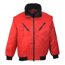 Portwest Pilóta Dzseki (piros, L) munkaruha