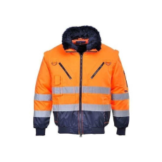 Portwest Pj50 Láthatósági Narancssárga Pilóta Dzseki 2in1 - XXL