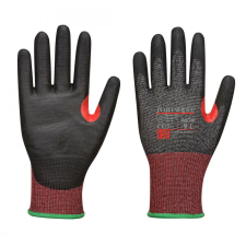 Portwest Portwest AHR13 F Dark PU Cut kesztyű védőkesztyű