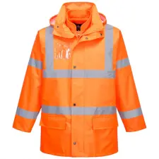 Portwest Portwest Essential 5 az 1-ben jól láthatósági kabát láthatósági ruházat
