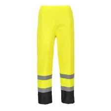 Portwest Portwest Hi-Vis klasszikus kontrasztos esőnadrág munkaruha