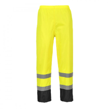 Portwest Portwest Hi-Vis klasszikus kontrasztos esőnadrág munkaruha
