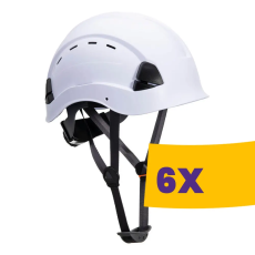 Portwest PS63 Height Endurance szellőző védősisak fehér (Karton - 6 db)