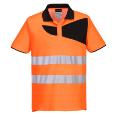 Portwest PW212OBRS Portwest PW2 Hi-Vis rövid ujjú póló