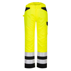 Portwest PW241 Hi-Vis Nadrág (sárga/fekete, 42)