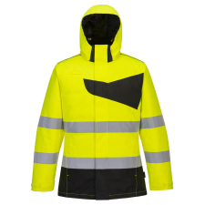 Portwest PW261 Portwest PW2 Jól láthatósági télikabát (sárga, 3XL) láthatósági ruházat