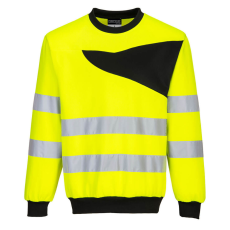 Portwest PW277YBRXXL Portwest PW2 Hi-Vis Crewneck Sweatshirt