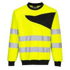 Portwest PW2 Hi-Vis Crewneck Sweatshirt láthatósági ruházat