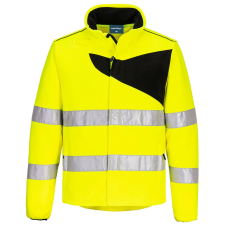 Portwest PW2 Hi-Vis polár (sárga/fekete, 4XL) láthatósági ruházat