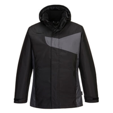 Portwest PW2 Téli kabát (fekete/szürke, M)