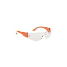 Portwest (PW32) Wrap védőszemüveg víztiszta narancs kerettel védőszemüveg