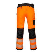Portwest PW340 PW3 Hi-Vis nadrág narancs/fekete színben láthatósági ruházat