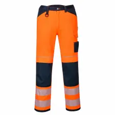 Portwest PW340 PW3 Hi-Vis nadrág narancs/navy színben munkaruha
