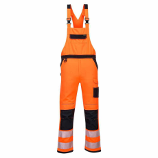 Portwest PW344 jól láthatósági kantáros munkásnadrág narancs