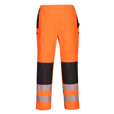Portwest PW386 PW3 Hi-Vis női esőnadrág narancs-fekete láthatósági ruházat