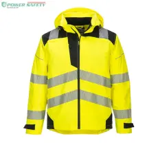 Portwest PW3 Extreme lélegző esőkabát - Sárga/Fekete