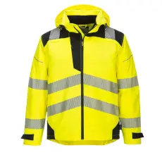 Portwest PW3 Extreme lélegző esőkabát Yellow/Black 6XL