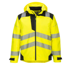 Portwest PW3 Extreme lélegző esőkabát Yellow/Black L láthatósági ruházat