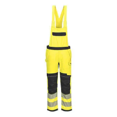 Portwest PW3 FR Modaflame Hi Vis kantáros nadrág Yellow/Black L