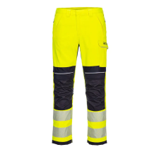 Portwest PW3 FR Modaflame Hi-Vis lángálló nadrág Yellow/Navy 42 munkaruha
