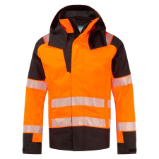 Portwest PW3 FR Modaflame Hi-Vis téli esőkabát Orange/Black XXXL munkaruha