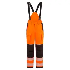 Portwest PW3 FR Modaflame Hi-Vis téli nadrág Orange/Black XXXL
