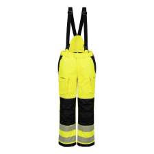 Portwest PW3 FR Modaflame Hi-Vis téli nadrág Yellow/Black XXL munkaruha