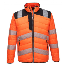 Portwest PW3 Hi-Vis Baffle kabát (narancs/fekete, XXL)