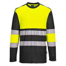 Portwest PW3 Hi-Vis Class 1 hosszú ujjú póló L/S