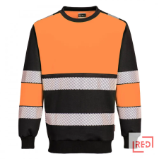 Portwest PW3 Hi-Vis Class 1 pulóver Orange/Black 5XL munkaruha