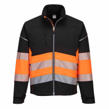 Portwest PW3 Hi-Vis Class 1 Softshell kabát láthatósági ruházat
