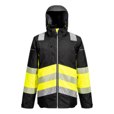 Portwest PW3 Hi-Vis Class 1 télikabát Yellow/Black XS