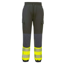 Portwest PW3 Hi-Vis Flexi Class 2 jólláthatósági munkaruha Black/Yellow XXXL láthatósági ruházat