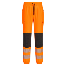 Portwest PW3 Hi-Vis Flexi Jogger Orange/Black L