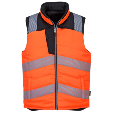Portwest PW3 Hi-Vis kifordítható mellény Orange/Black XXXL láthatósági ruházat